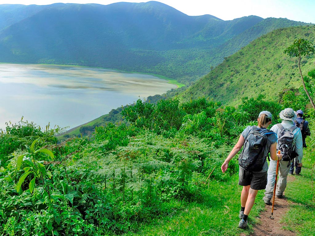 Highland hiking in Ngorongoro