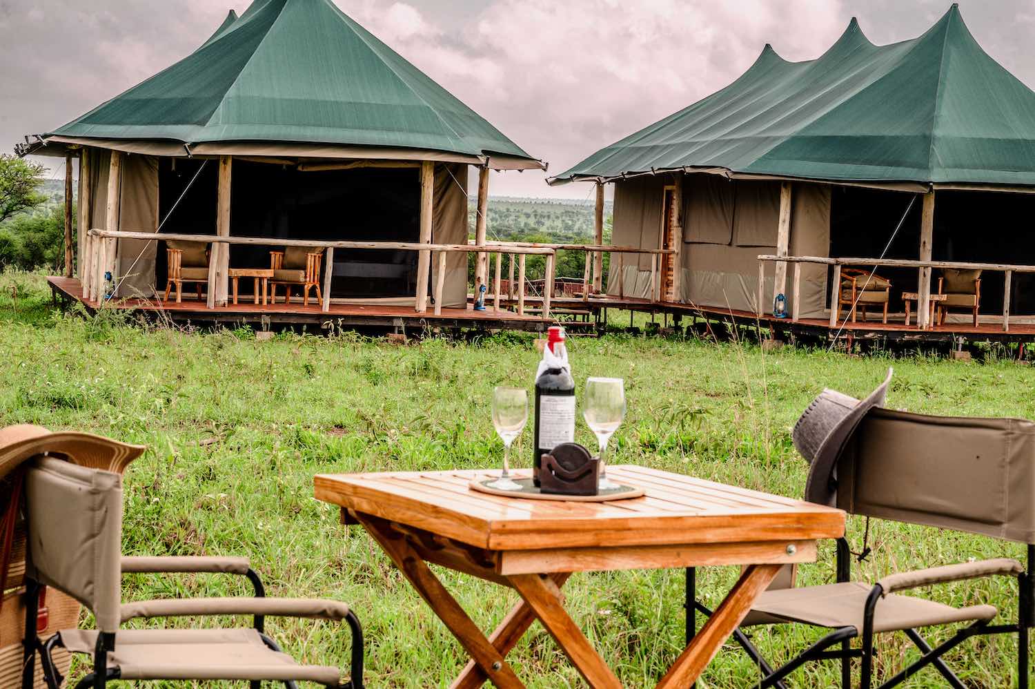 Tented safari camp